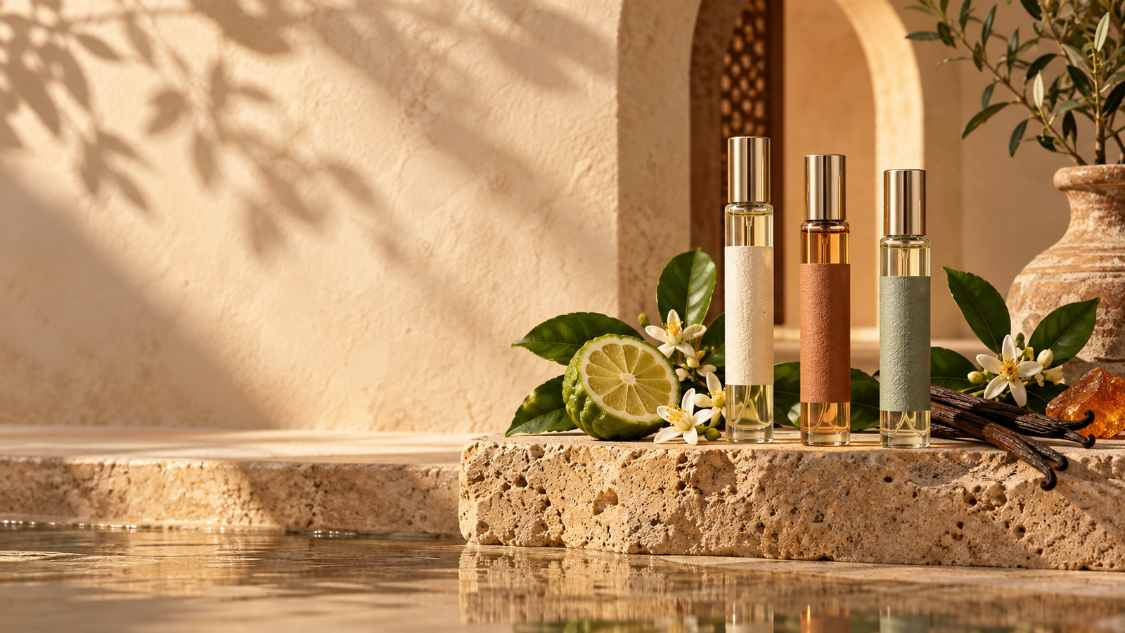 Trois décants de parfum 10 ml Alamiya
